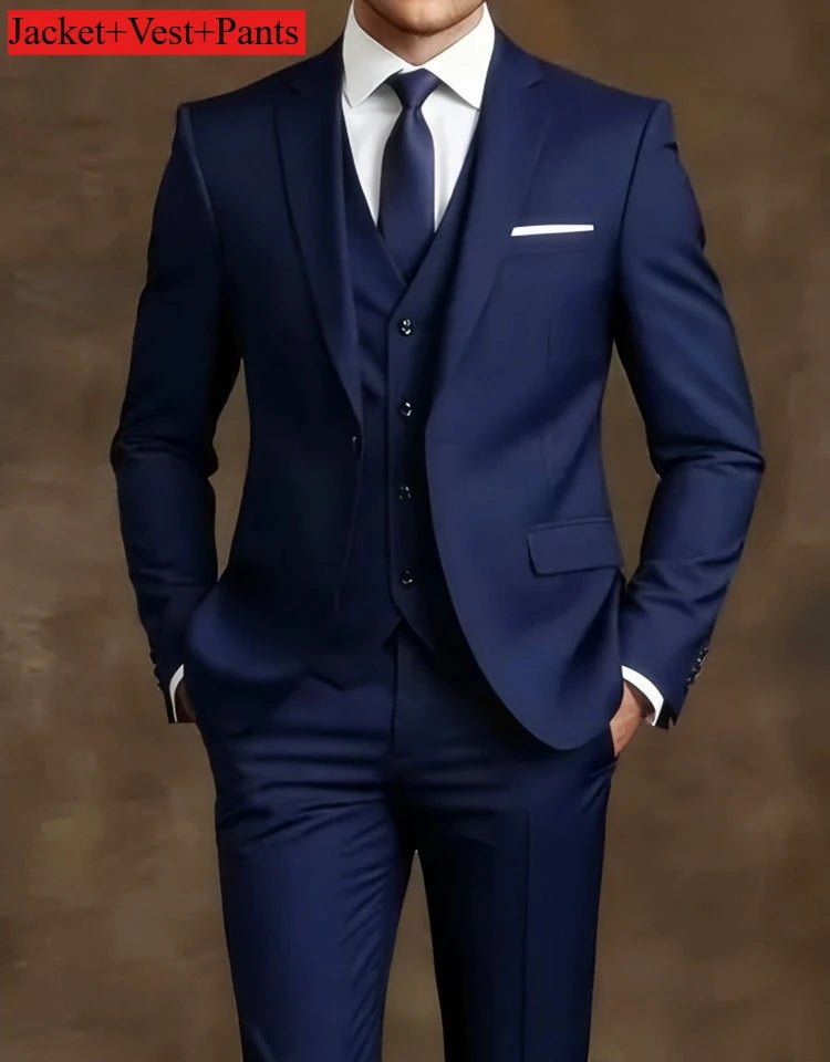Men's Slim-Fit Tuxedo Set - Luzilly Bridal & Apparel