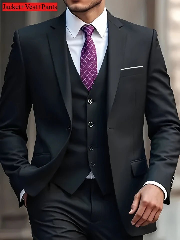 Men's Slim-Fit Tuxedo Set - Luzilly Bridal & Apparel