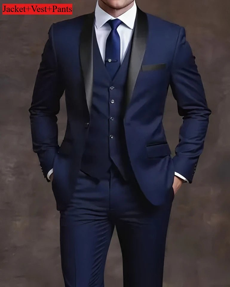 Men's Slim-Fit Tuxedo Set - Luzilly Bridal & Apparel