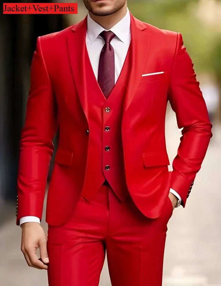 Men's Slim-Fit Tuxedo Set - Luzilly Bridal & Apparel