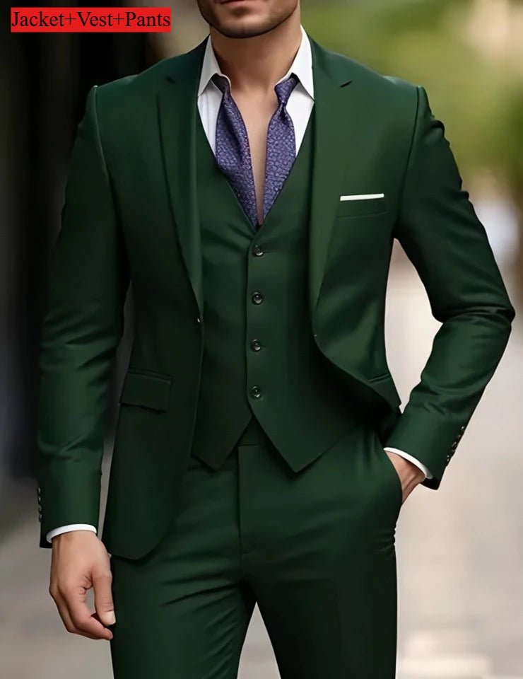 Men's Slim-Fit Tuxedo Set - Luzilly Bridal & Apparel