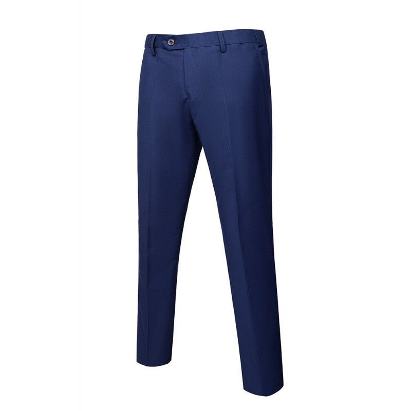 Men's Suit Set Youth Slim Fit Tuxedo Studio Groom Wear Korean Style Big Size Casual - Luzilly Bridal & Apparel