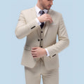 Men's Suit Set Youth Slim Fit Tuxedo Studio Groom Wear Korean Style Big Size Casual - Luzilly Bridal & Apparel