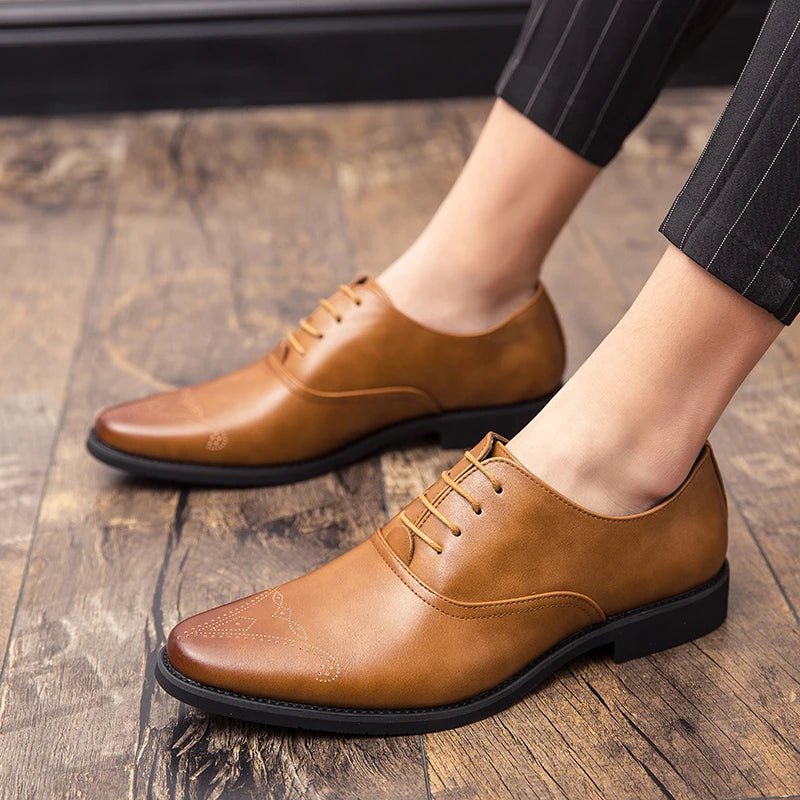 Men's Tassel Loafer Dress Shoes - Luzilly Bridal & Apparel