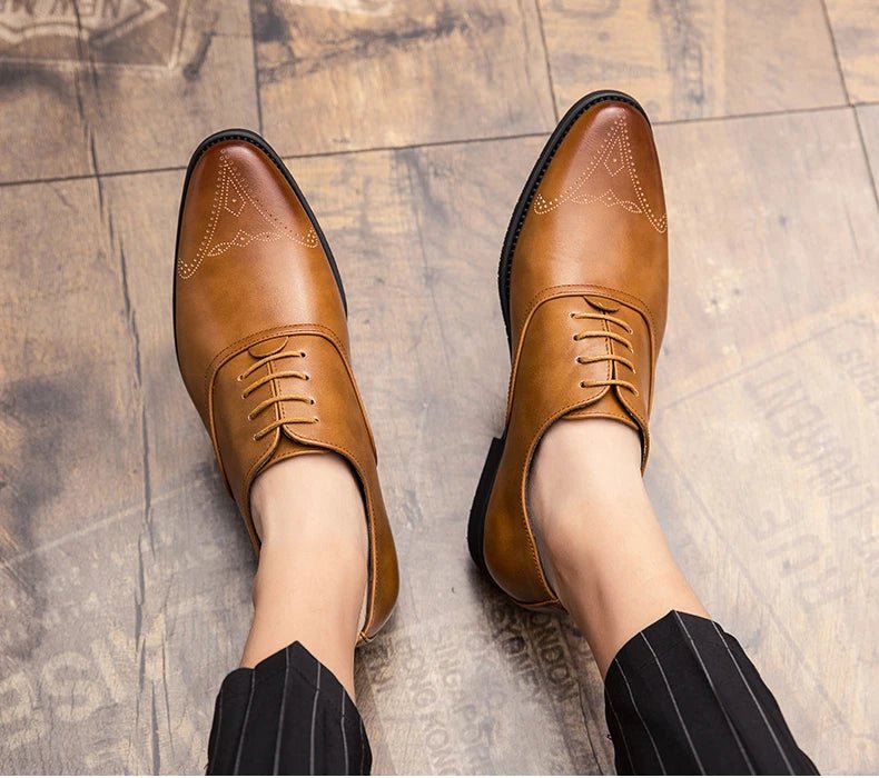 Men's Tassel Loafer Dress Shoes - Luzilly Bridal & Apparel