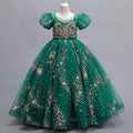 Mesh Princess Pageant Dress - Luzilly Bridal & Apparel