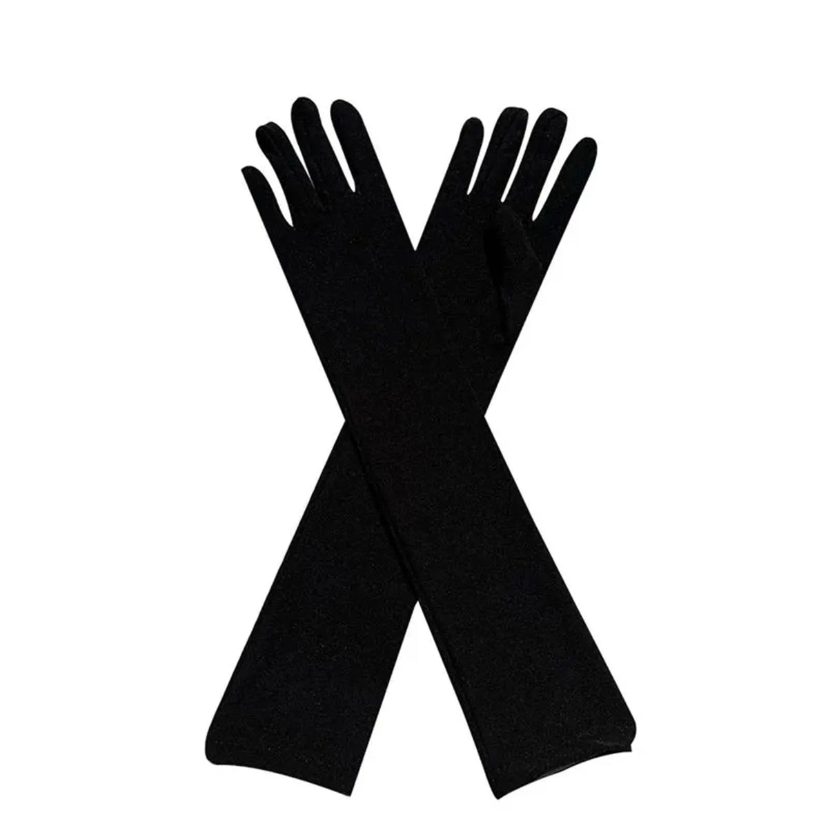 Milk Silk Elastic Satin Bridal Gloves (Multipack Options) - Luzilly Bridal & Apparel
