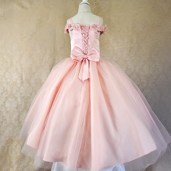 Mini Quinceañera Gown with 3D Floral Embroidery - Luzilly Bridal & Apparel