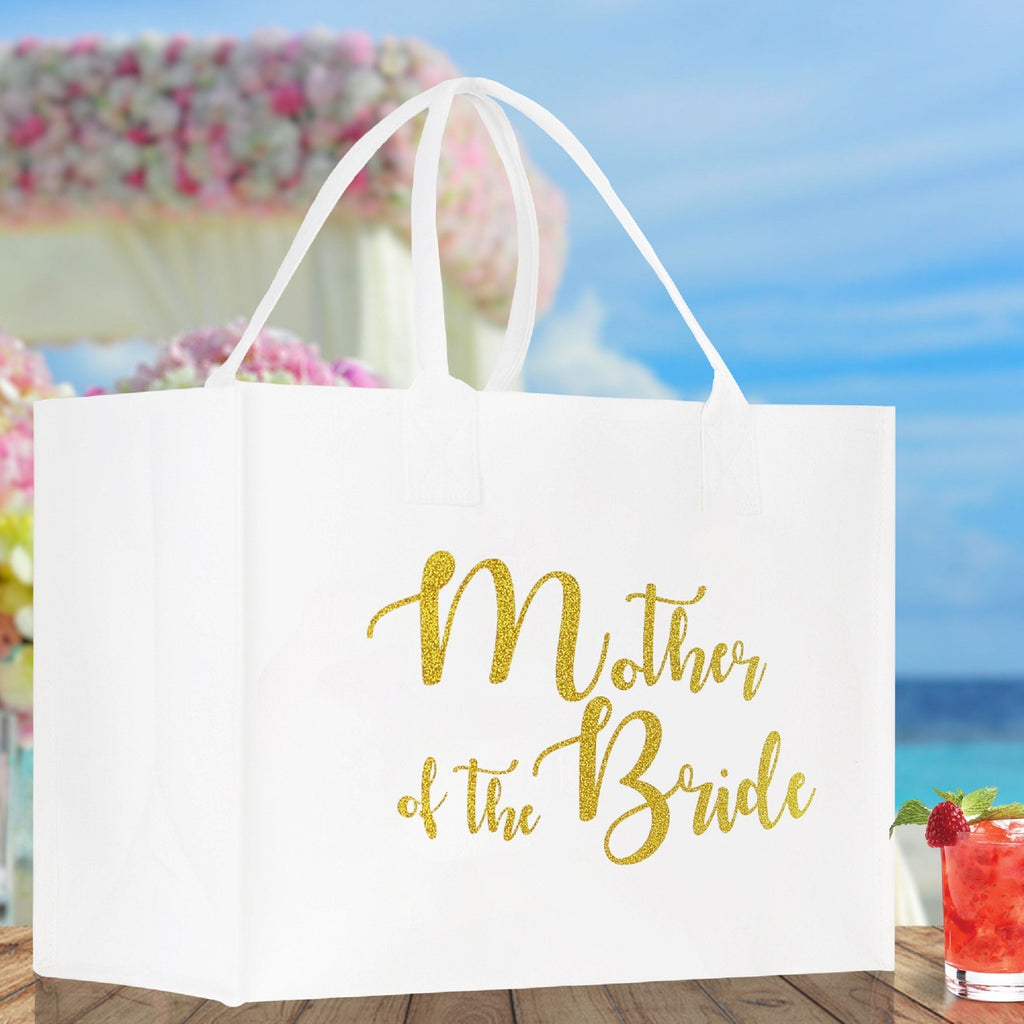 Mother of the Bride Canvas Tote Bag - Luzilly Bridal & Apparel