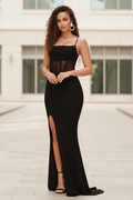 Naomi Corset Gown - Black - Luzilly Bridal & Apparel