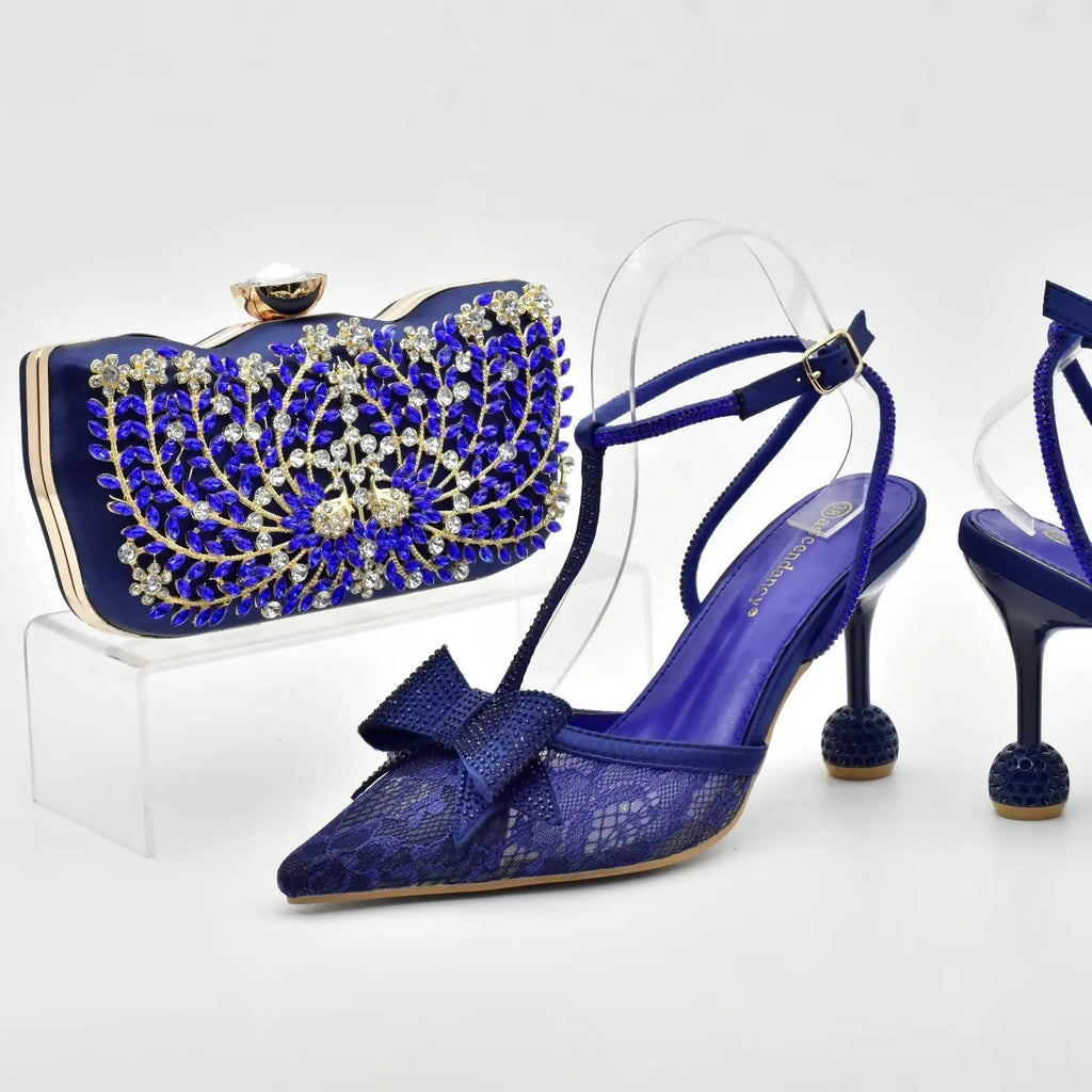 New Arrival Shoes and Bag Set HOA1-10 - Luzilly Bridal & Apparel