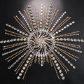 New Boho Long Tassel Hair Chain Rhinestone Head Chain Dance Headband Wedding Tiara Accessories Fringe Hat Headpiece Women - Luzilly Bridal & Apparel