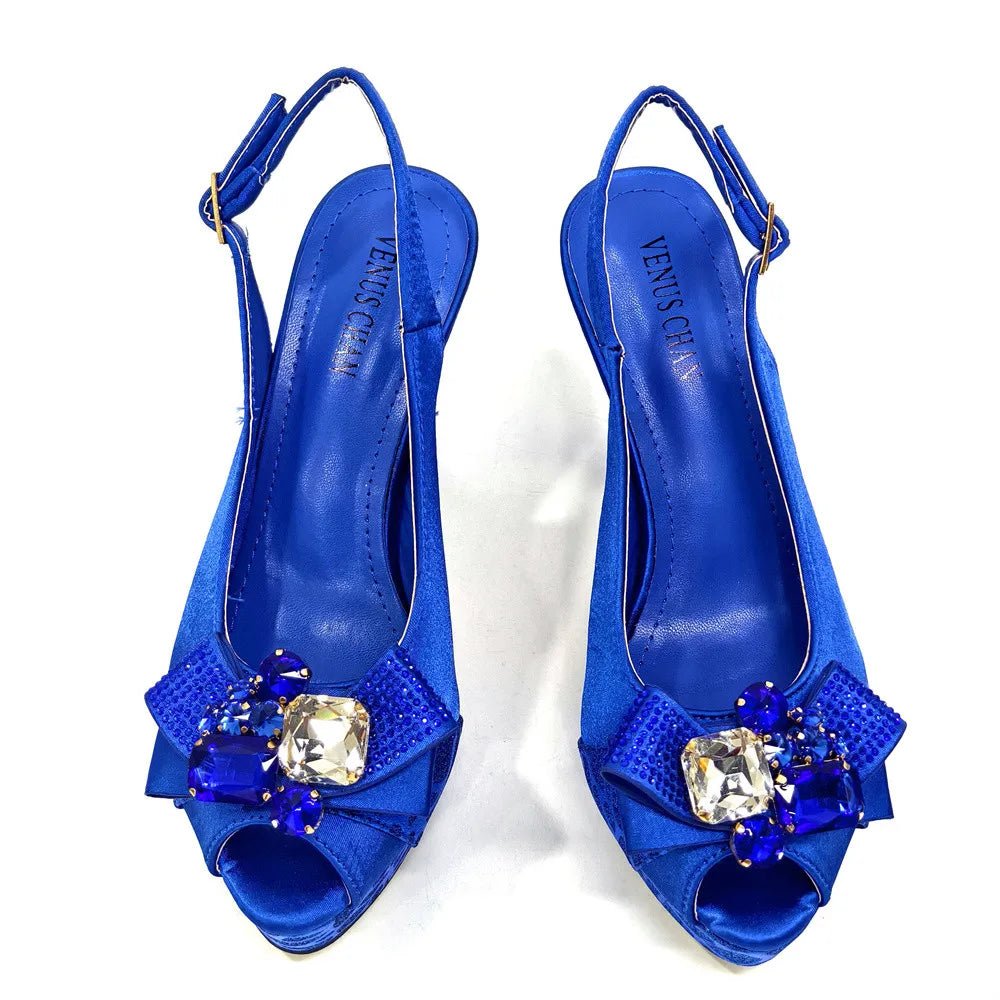 New Fashion Evening Shoes and Bag Set HTY543 - Luzilly Bridal & Apparel