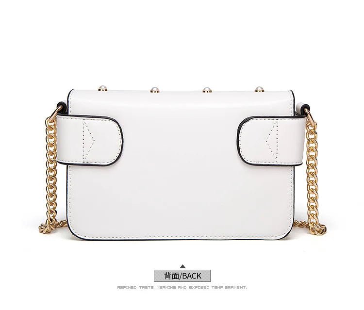 New Fashion Women's Bag Trend | Brand Pearl Bee Shoulder Bag & High Quality Temperament Ladies Crossbody Bag (Designer Luxury Handbag) - Luzilly Bridal & Apparel