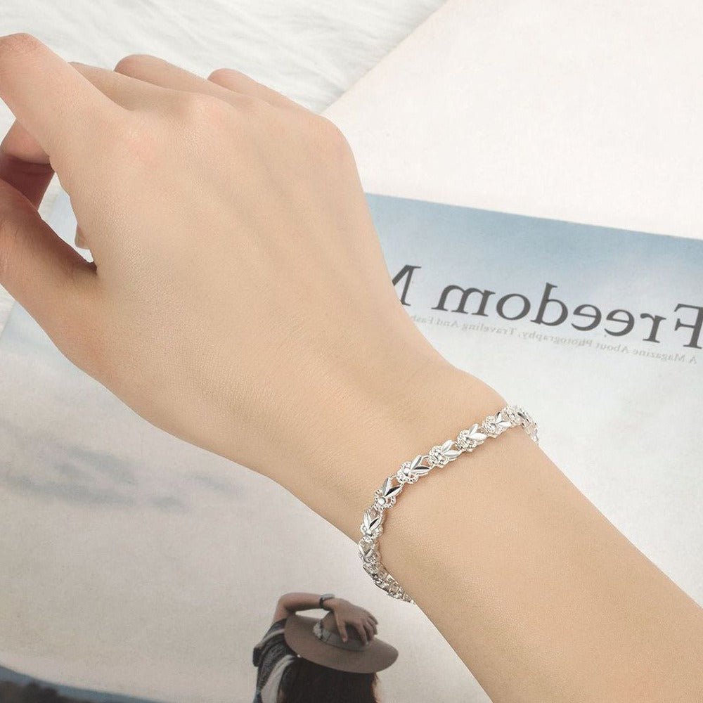 New Lucky Bracelet Niche Design Light Women Korean Crystal Bracelet Hand Decoration Women Bracelet Jewelry - Luzilly Bridal & Apparel