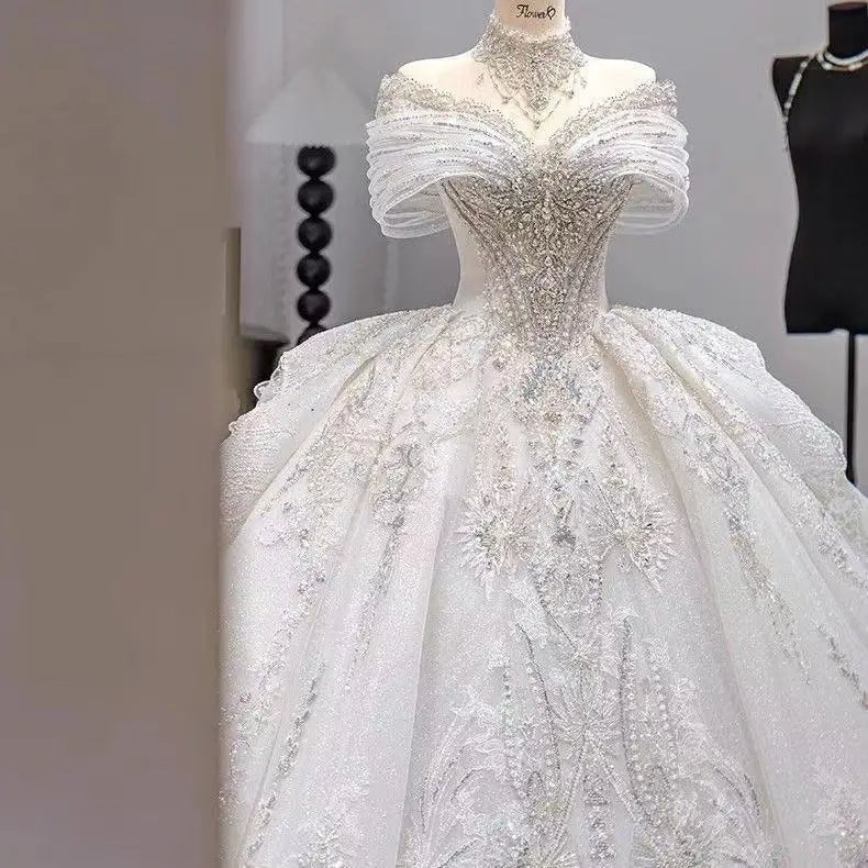 New Luxury Bridal Gown EDL675 - Luzilly Bridal & Apparel