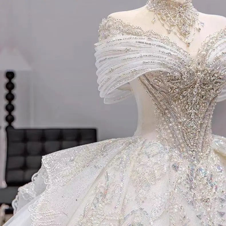 New Luxury Bridal Gown EDL675 - Luzilly Bridal & Apparel