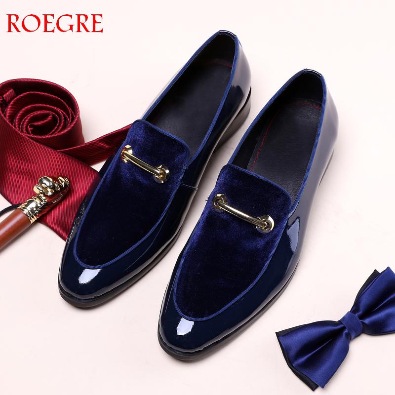 New Men Dress Shoes Shadow Patent Leather Luxury Fashion Groom Wedding Shoes Men Luxury italian style Oxford Shoes Big Size 48 - Luzilly Bridal & Apparel