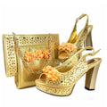 New Shoes And Bag Matching Set HJK1-11 - Luzilly Bridal & Apparel