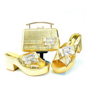 New Shoes And Bag Matching Set HRT1-8 - Luzilly Bridal & Apparel