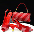 New Shoes and Bag Set HTY1-26 - Luzilly Bridal & Apparel