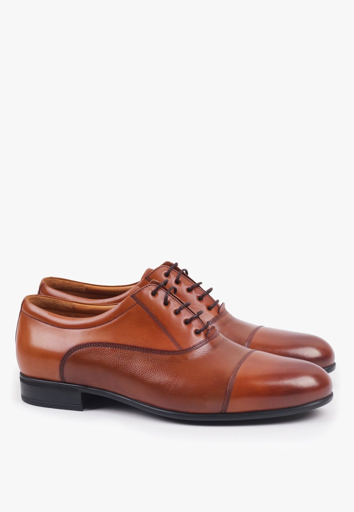 Noble Oxford Cognac - Luzilly Bridal & Apparel