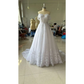 Off-Shoulder Lace Bridal Wedding Dress