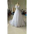 Off-Shoulder Lace Bridal Wedding Dress - Luzilly Bridal & Apparel