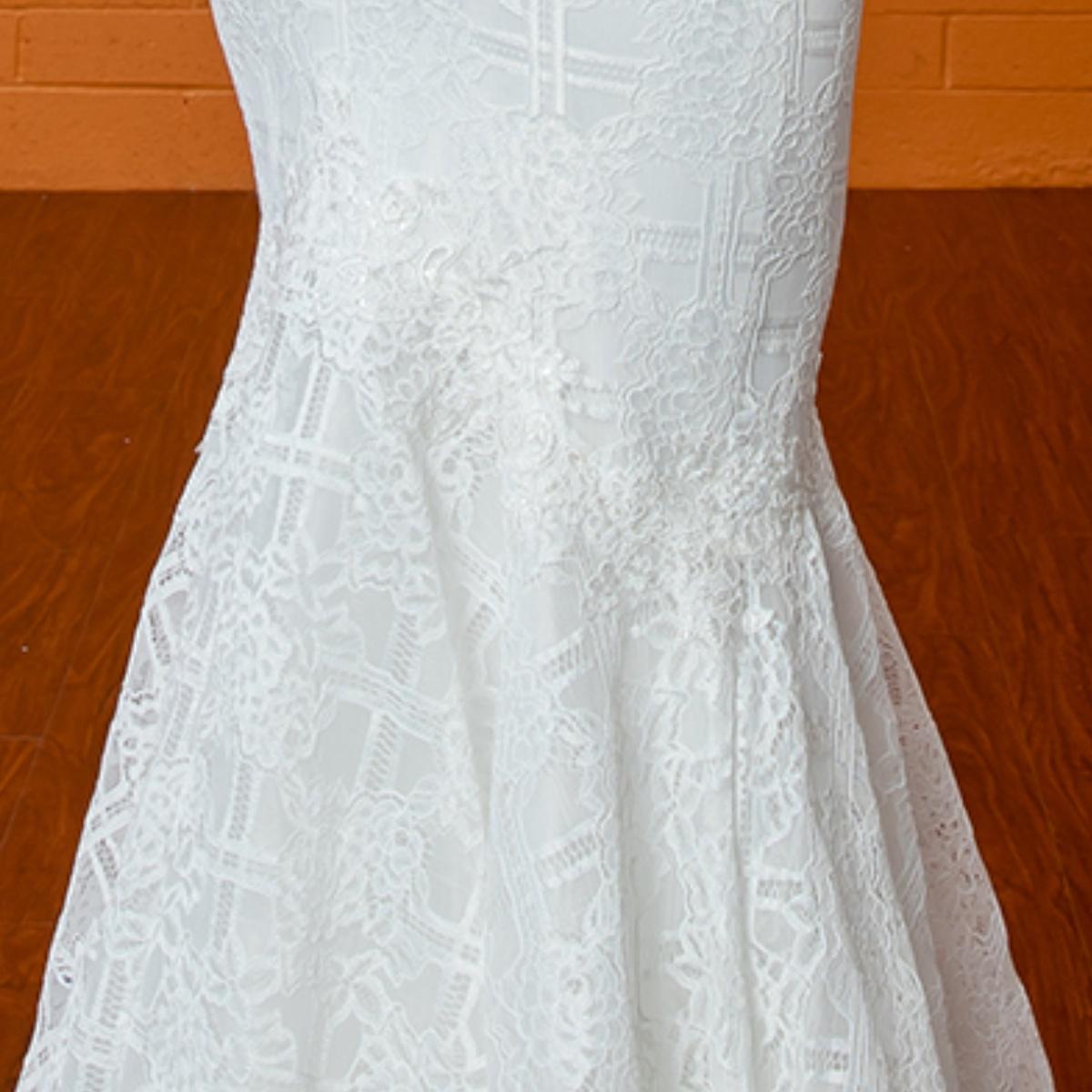 Off-Shoulder Mermaid Wedding Gown - Luzilly Bridal & Apparel