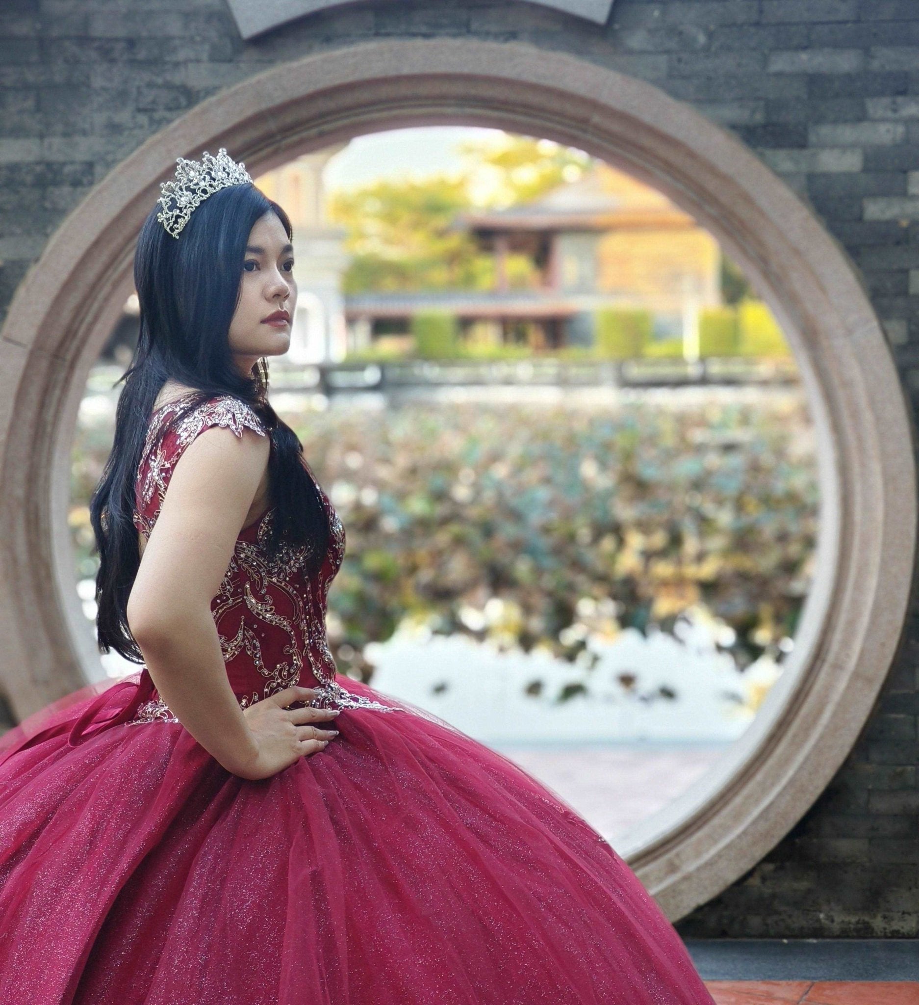 Off-Shoulder Quinceañera Ball Gown - Luzilly Bridal & Apparel