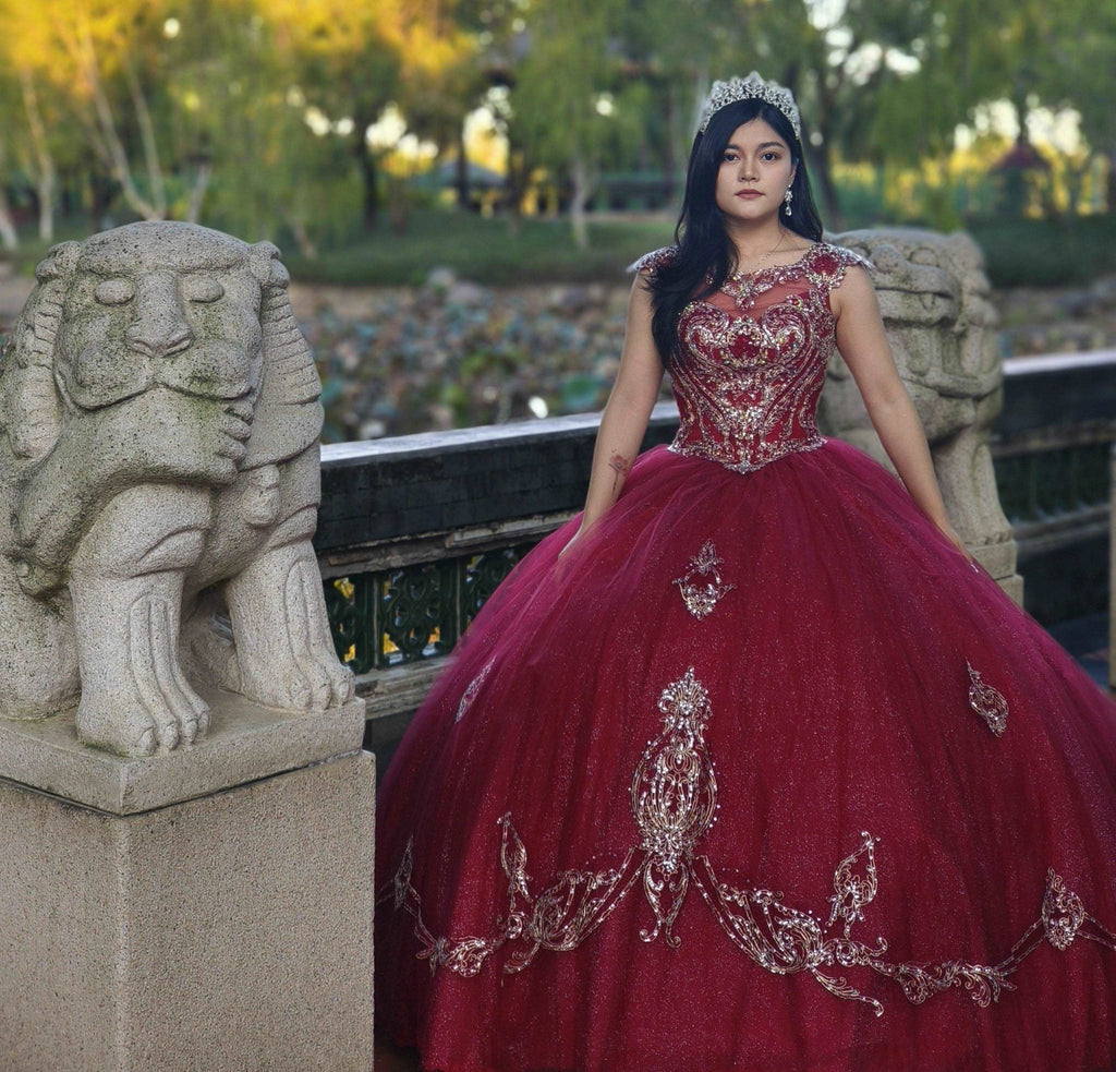 Off-Shoulder Quinceañera Ball Gown - Luzilly Bridal & Apparel