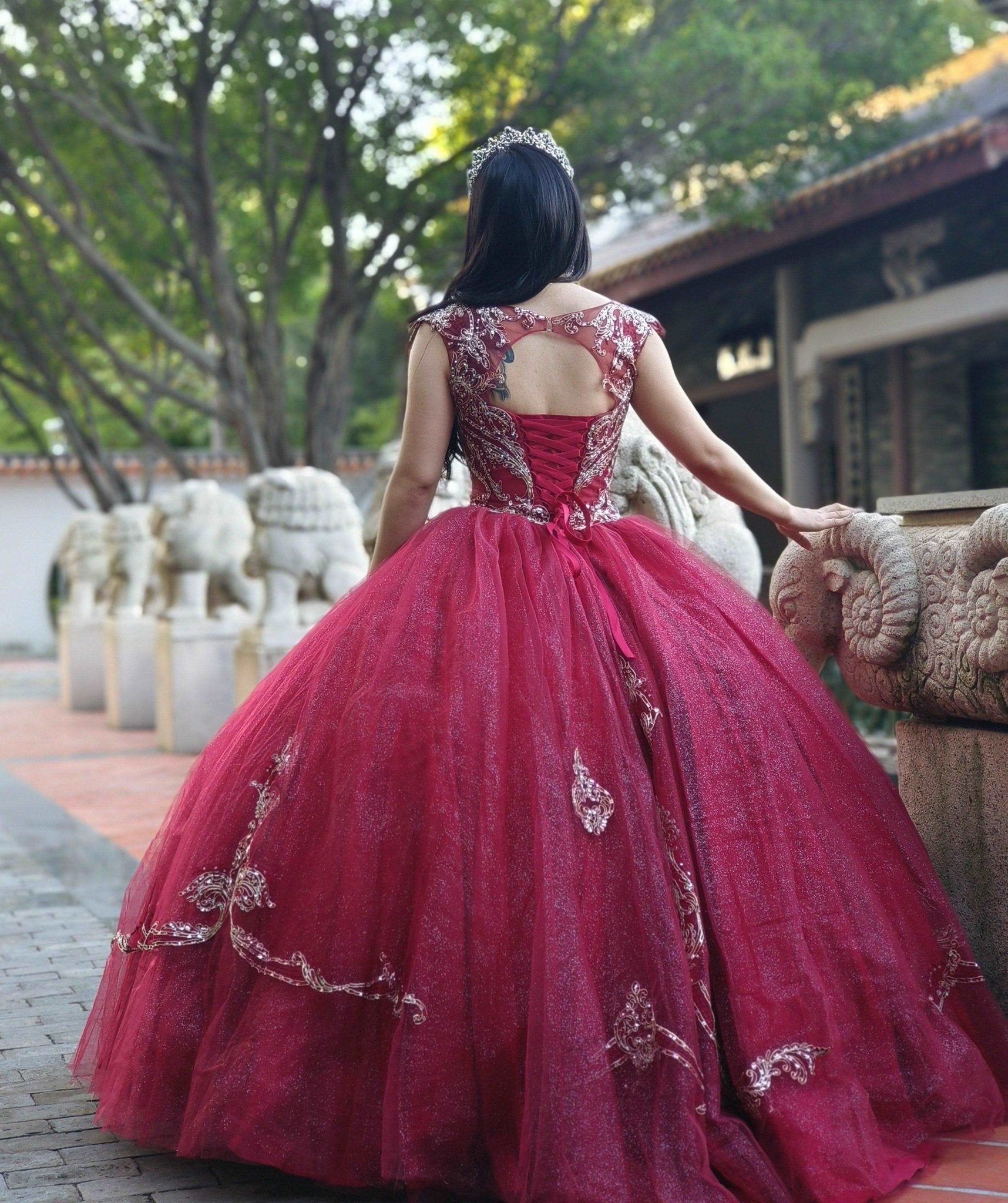 Off-Shoulder Quinceañera Ball Gown - Luzilly Bridal & Apparel