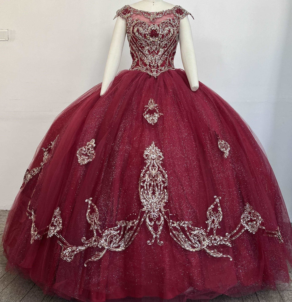 Off-Shoulder Quinceañera Ball Gown - Luzilly Bridal & Apparel