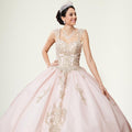 Off-Shoulder Rhinestone Party Gown - Luzilly Bridal & Apparel