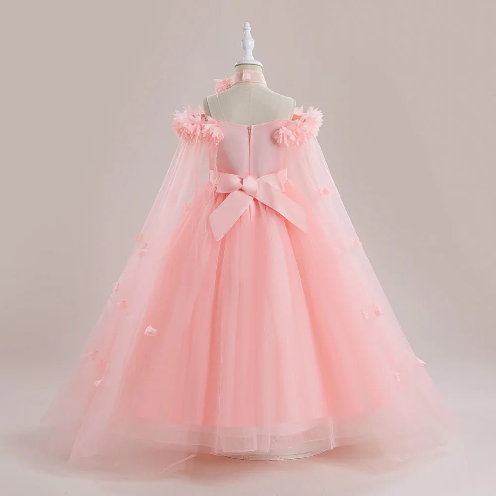 Off-Shoulder Tulle Junior Bridesmaid Dress - Luzilly Bridal & Apparel