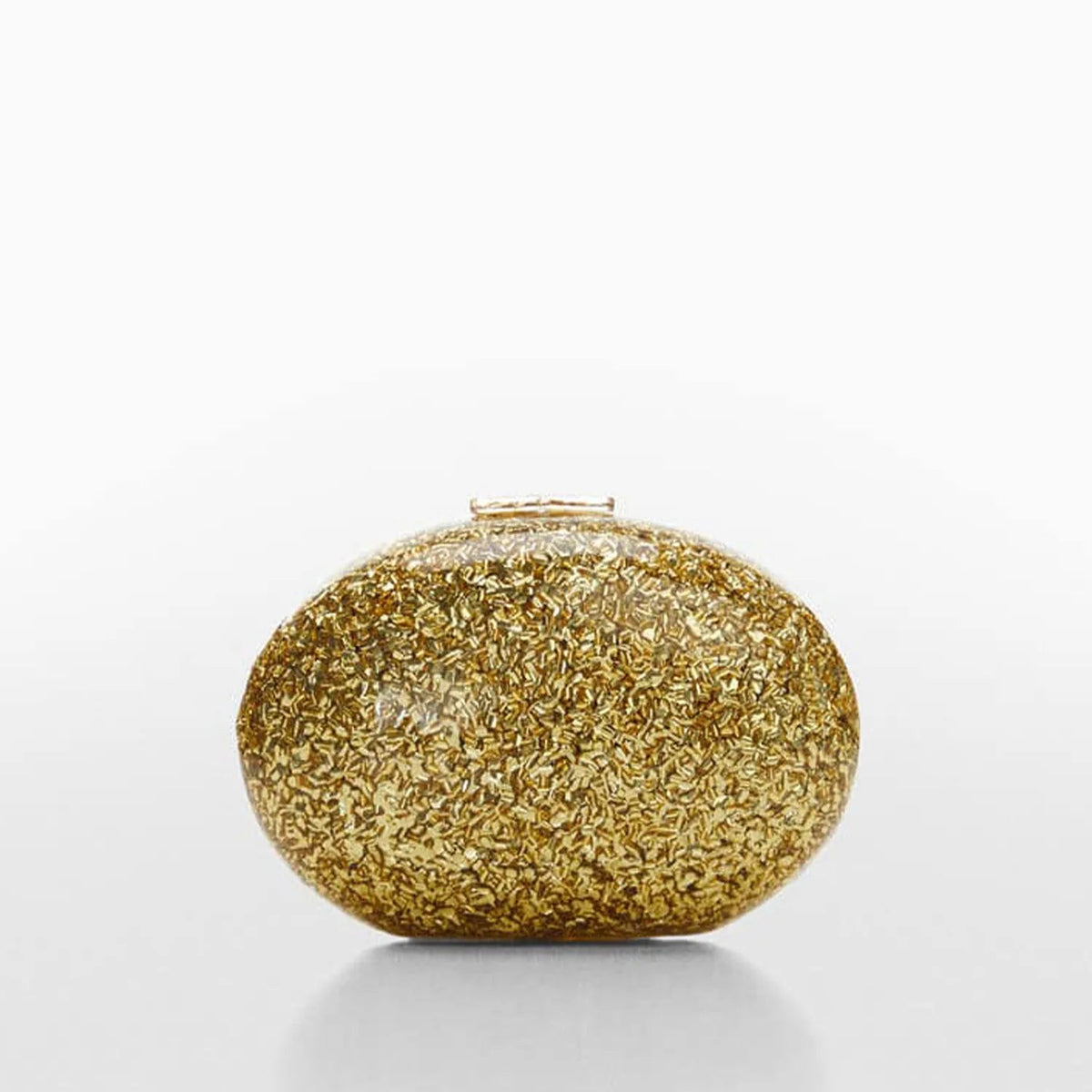 Oval Shell Evening Clutch - Luzilly Bridal & Apparel