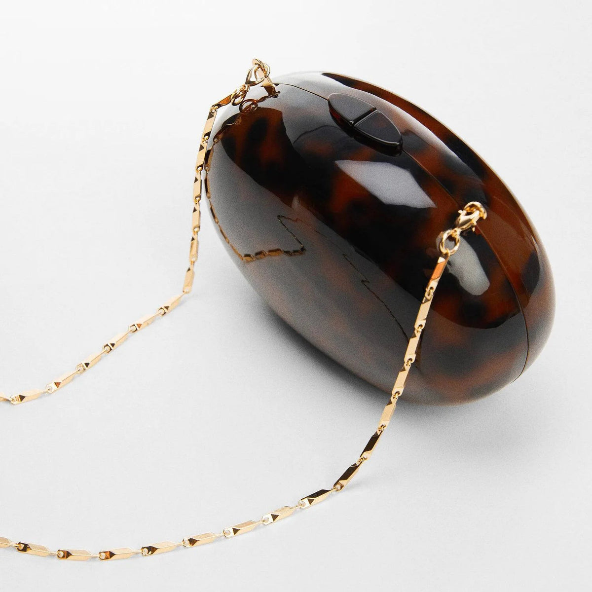 Oval Shell Evening Clutch - Luzilly Bridal & Apparel