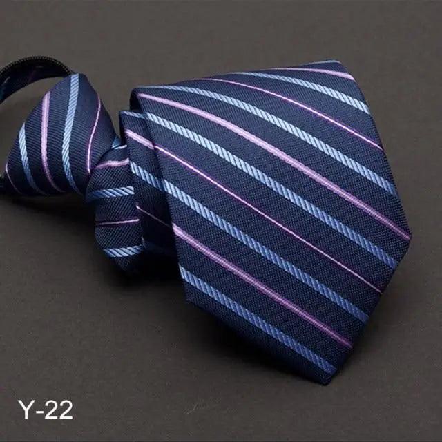 Patterned Adjustable Necktie for Men - Luzilly Bridal & Apparel