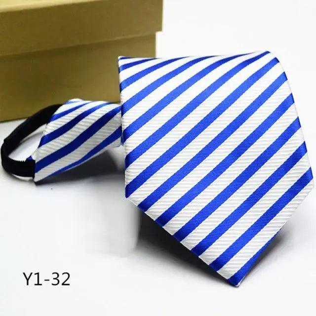 Patterned Adjustable Necktie for Men - Luzilly Bridal & Apparel