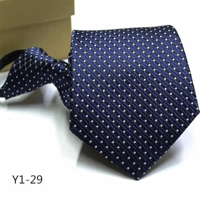 Patterned Adjustable Necktie for Men - Luzilly Bridal & Apparel