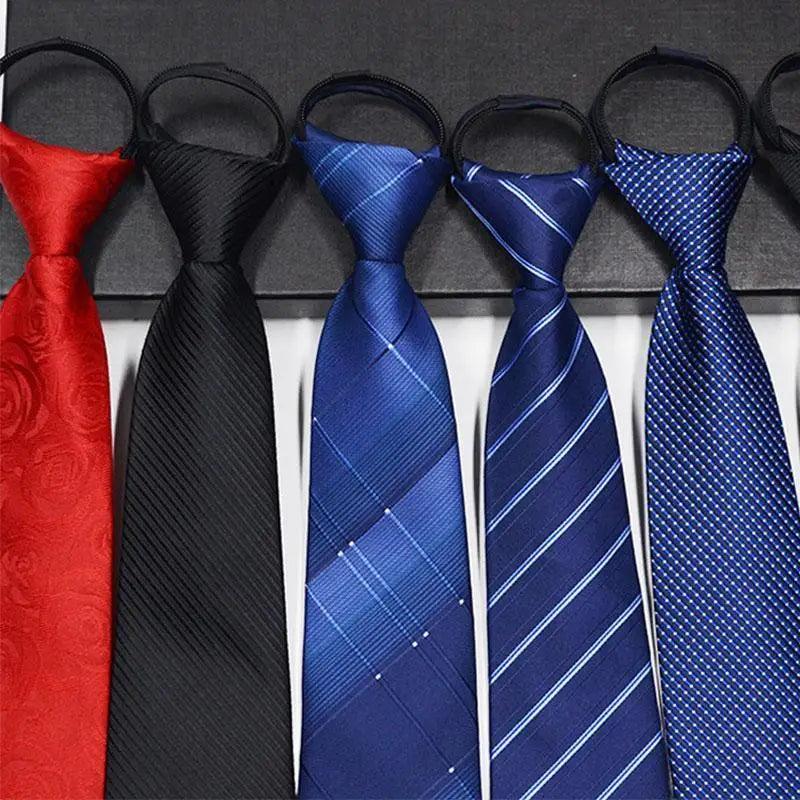 Patterned Adjustable Necktie for Men - Luzilly Bridal & Apparel