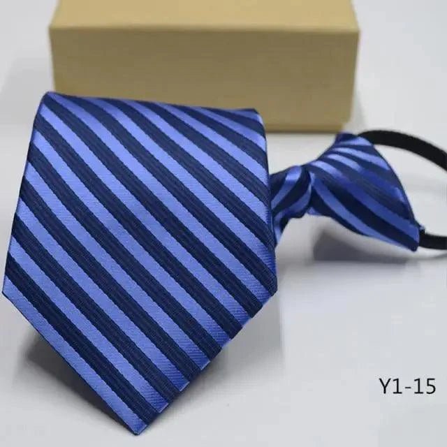 Patterned Adjustable Necktie for Men - Luzilly Bridal & Apparel