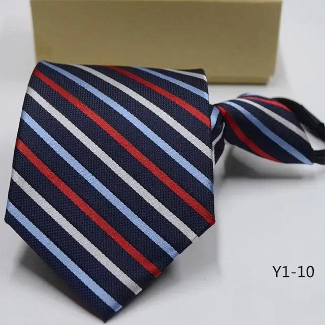 Patterned Adjustable Necktie for Men - Luzilly Bridal & Apparel