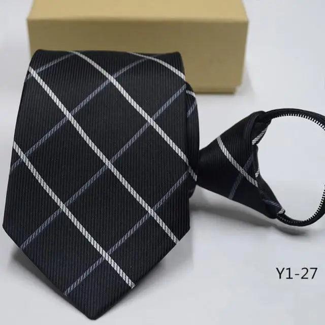 Patterned Adjustable Necktie for Men - Luzilly Bridal & Apparel