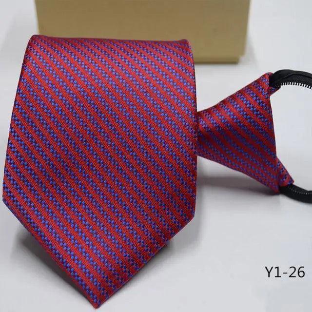 Patterned Adjustable Necktie for Men - Luzilly Bridal & Apparel