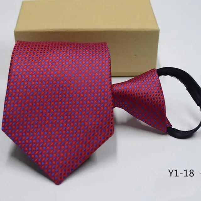 Patterned Adjustable Necktie for Men - Luzilly Bridal & Apparel
