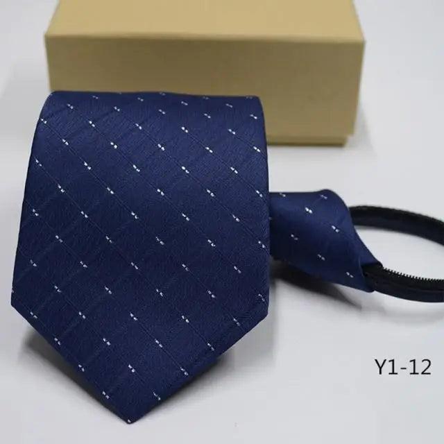 Patterned Adjustable Necktie for Men - Luzilly Bridal & Apparel