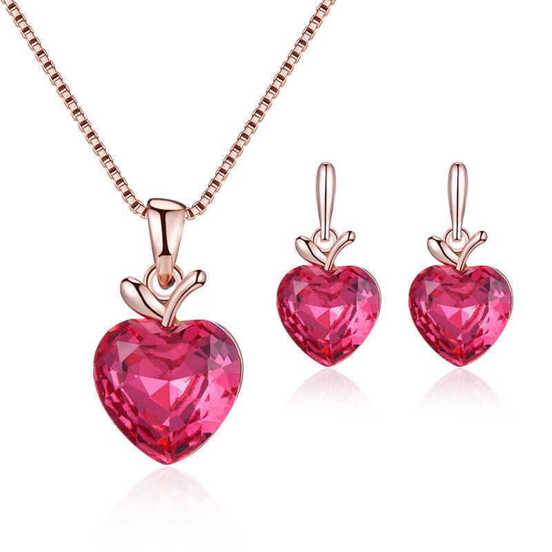 Peacock Opal Bridal Jewelry Set - Luzilly Bridal & Apparel