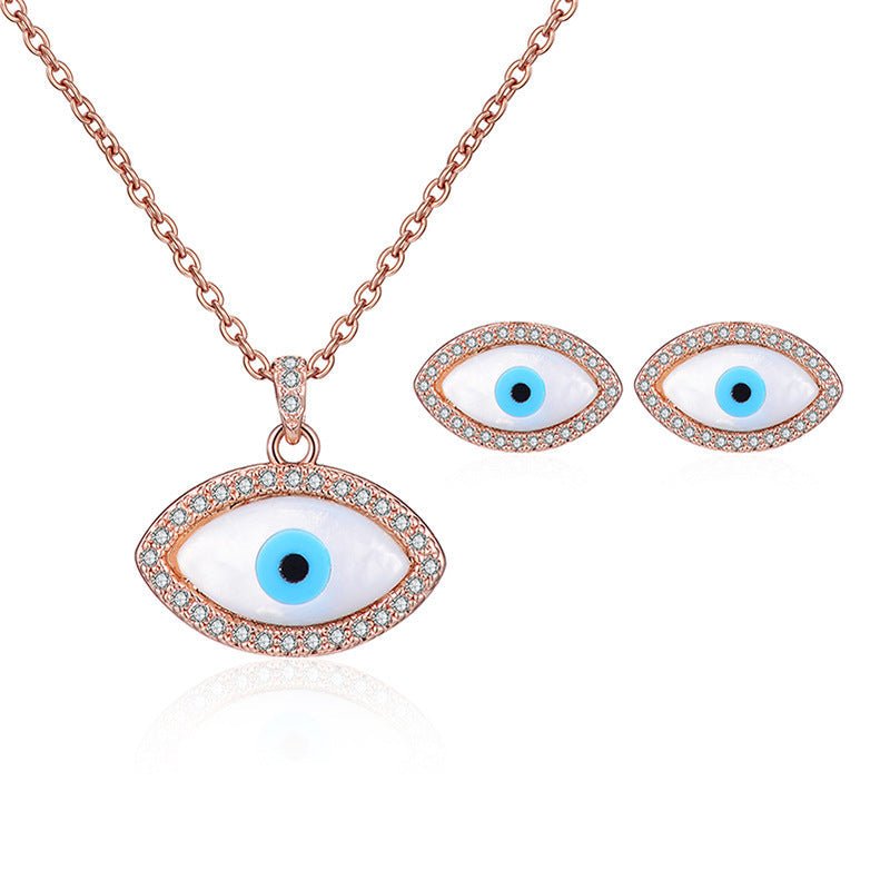 Peacock Opal Bridal Jewelry Set - Luzilly Bridal & Apparel