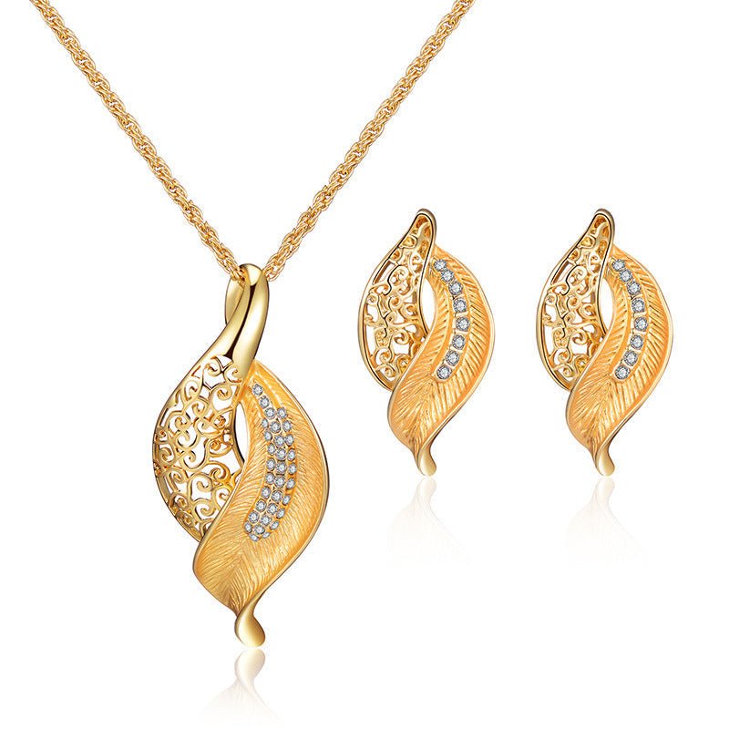 Peacock Opal Bridal Jewelry Set - Luzilly Bridal & Apparel